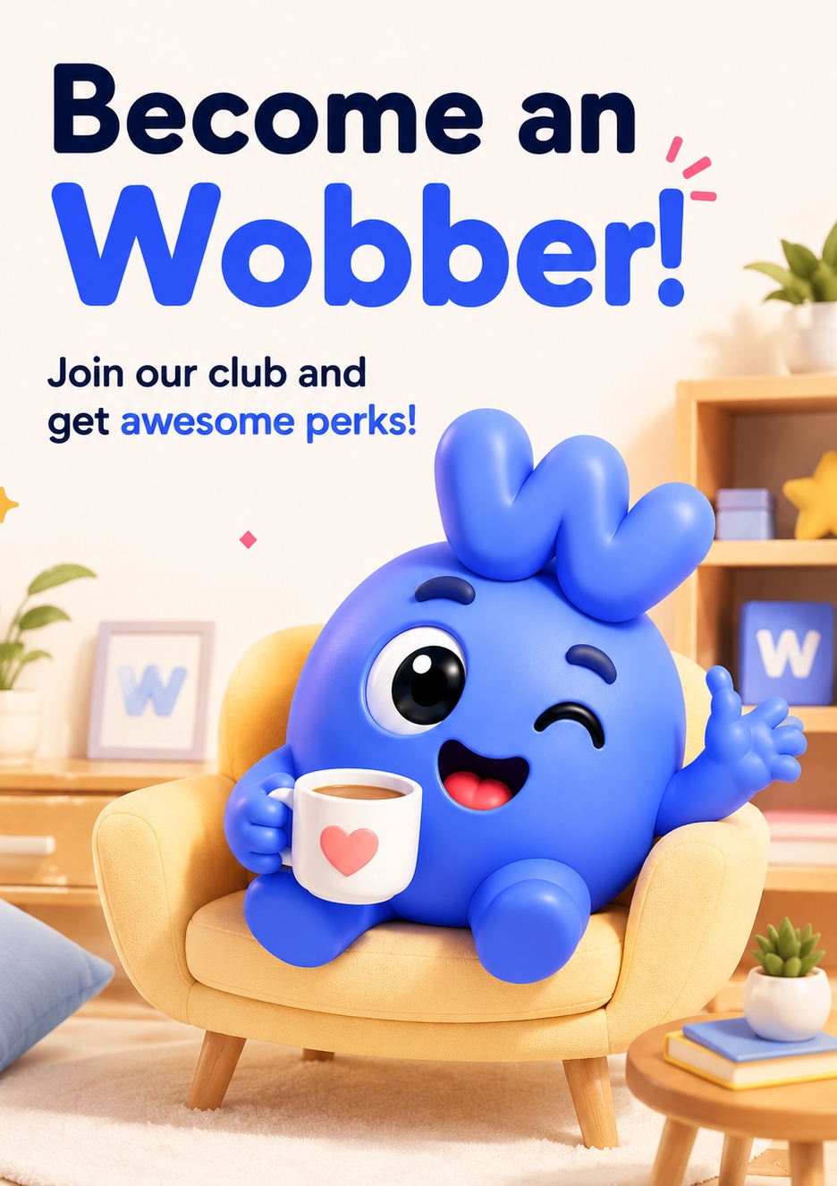 Become a Woober — join our club and get awesome perks